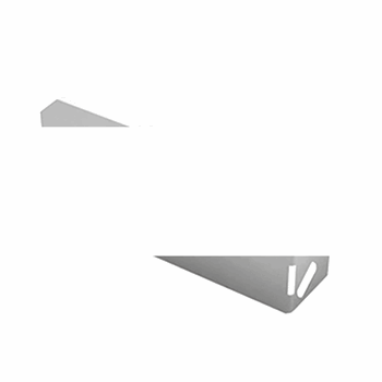 Заглушка торцевая к ККБ-0.95/0.6 S=1.5мм гор.оцинкованная