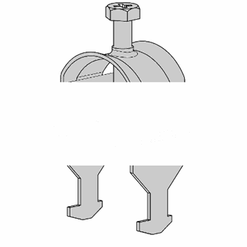 Зажим для кабелей (CCB-30 ZN)