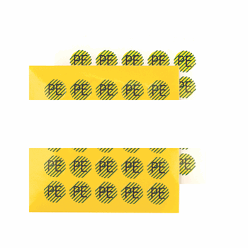 Знак 380V пластифицированный винил треугольник 60мм.