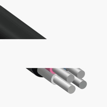 Кабель силовой АВВГнгхл 4х50(ож)-1 однопроволочный