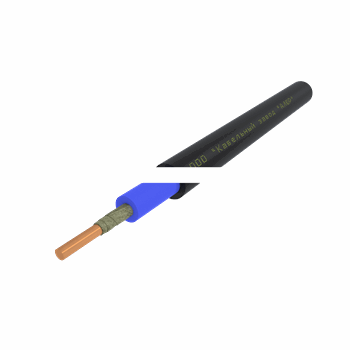 Кабель силовой ППГнг(А)-FRHF 1х6ок(N)-0.66 однопроволочный синий (барабан)