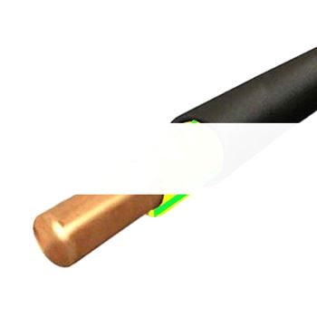 Кабель силовой ВВГнг (А)-LS 1х25 ок (PE)-0.660 желто-зеленый ТРТС однопроволочный