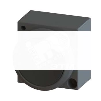 22MM PLASTIC ROUND ACTUATOR: PUSHBUTTON WITH FLAT BUTTON WITH HOLDER BLACK Z= 50 UNITS PACKED