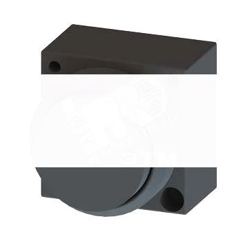 22MM PLASTIC ROUND ACTUATOR: PUSHBUTTON WITH RAISED BUTTON Z=WITHOUT HOLDER BLACK