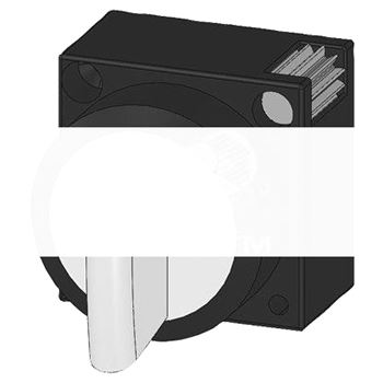 22MM PLASTIC ROUND ACTUATOR: SELECTOR SWITCH 3 SWITCH POSITIONS I-O-II LEFT LATCH.,RI.MOMEN.CONT.TYPE NON-ILLUMINATED Z=WITH
