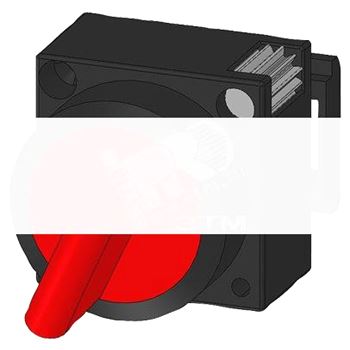 22MM PLASTIC ROUND ACTUATOR: SELECTOR SWITCH LATCHING 2 SWITCH POSITIONS O-I ILLUMINATED INCL. HOLDER ДЛЯ 3 ELEMENTS Z=WITHO