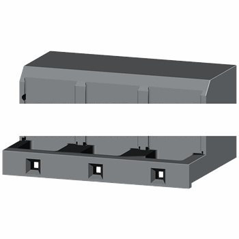 ACCESSORY FOR VT1000, VT1600 TERMINAL COVER IP20 FOR FIXED DESIGN FOR BLOCK TYPE TERMINAL 3-POLE
