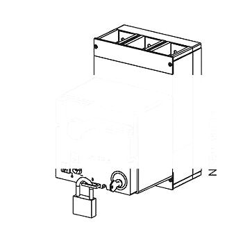 АКСЕССУАР ДЛЯ VL150UL, VL250UL (DG-FRAME - FG-FRAME) MOTOR DRIVE WITH STORAGE SPRING 110...127 V AC/DC