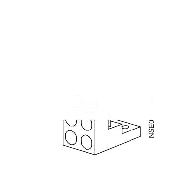 АКСЕССУАР ДЛЯ VL1600UL, (PG FRAME) MULTIPLE INFEED TERMINAL ДЛЯ CU/AL ДЛЯ 6 CONDUCTORS PER TERMINAL 1 SET = 3 UNITS