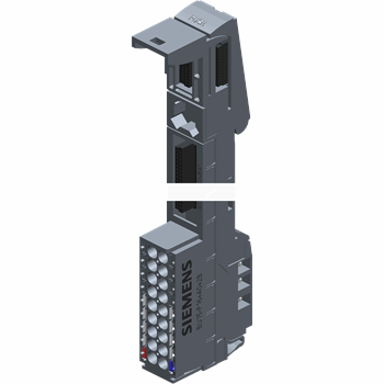 Блок базовый SIPLUS ET 200SP BU15-P16+A0+2B TX RAIL стойкое покрытие на основе 6ES7193-6BP00-0BA0 тип A0 втычные клеммы без