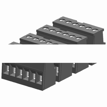 Блок клеммный SIMATIC S7-1200 позолоченные контакты для аналоговых сигналов ввода/вывода для CPU 1215C (4шт) 6 винтов