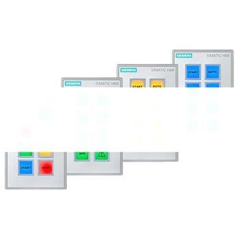 ЧИСТАЯ ФРОНТАЛЬНАЯ ПОДЛОЖКА ДЛЯ KP8 И KP8F ДЛЯ ПРОДУКТОВ SIMATIC HMI PRO