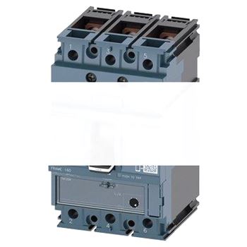 CIRCUIT BREAKER 3VA1 IEC FRAME 160 BREAKING CAPACITY CLASS H ICU=70KA @ 415 V 3-POLE,MOTOR STARTER PROTECTION TM120M, AM, IN