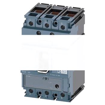 CIRCUIT BREAKER 3VA1 IEC FRAME 160 BREAKING CAPACITY CLASS H ICU=70KA @ 415 V 3-POLE,MOTOR STARTER PROTECTION TM120M, AM, IN