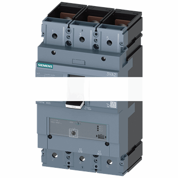 CIRCUIT BREAKER 3VA2 IEC FRAME 400 BREAKING CAPACITY CLASS C ICU=110KA @ 415 V 3-POLE,MOTOR STARTER PROTECTION ETU310M, I, I