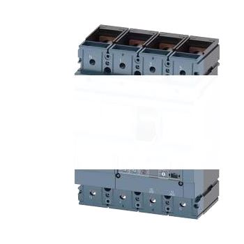 CIRCUIT BREAKER 3VA2 IEC FRAME 400 BREAKING CAPACITY CLASS  M ICU=55KA @ 415 V 4-POLE, LINE PROTECTION ETU320, LI, IN=400A O