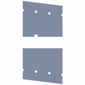 DC-INSULATION PLATE ACCESSORY FOR 3VA1 100/160 3P