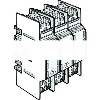 Держатель предохранителей OFAX00S3-10 3п до 160А IP20