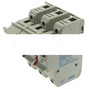 Держатель-разъединитель 14x51 3П индикация, CH143DIU