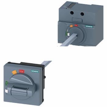 DOOR MOUNTED ROTARY OPERATOR STANDARD IEC IP65 WITH DOOR INTERLOCKING ACCESSORY FOR 3VM 160