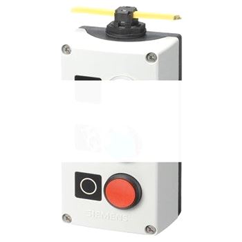 ENCLOSED PUSHBUTTON. ENCLOSURE IN METAL VERSION B=INDICATOR LIGHT YELLOW A=PUSHBUTTON BLACK, 1S M12 CONNECTOR ДЛЯ AS-ИНТЕРФЕ