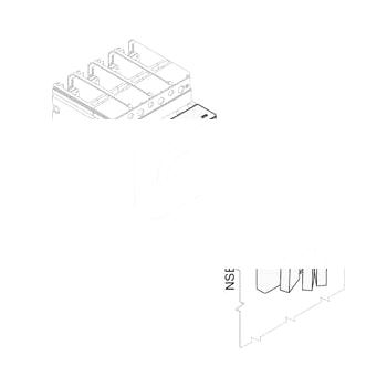 EXTENDED CABLE TERMINAL FRONT-ACCESS.TERMINAL, 6 ITEMS ДЛЯ FRAME SIZE 3RV1. 6