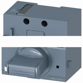 FRONT MOUNTED ROTARY OPERATOR STANDARD WITH DOOR INTERLOCKING IEC IP30/40 ACCESSORY FOR 3VM 160