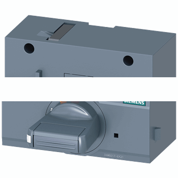 FRONT MOUNTED ROTARY OPERATOR STANDARD WITH DOOR INTERLOCKING IEC IP30/40 ACCESSORY FOR 3VM 250