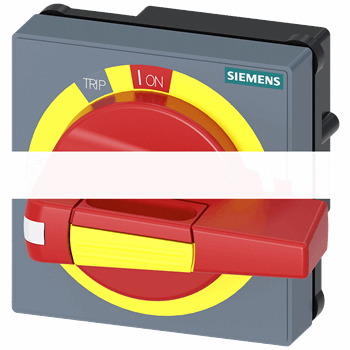 HANDLE WITH MASKING PLATE EMERGENCY WITH TOLERANCE COMPENSATION ACCESSORY FOR: 3VA2 400/630