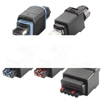 IE FC RJ45 PLUG PRO IP65 FAST CONNECT IE RJ45 PUSH PULL PLUG FOR ON-SITE MOUNTING TO IE FC TP CABLE 2X2 (PACKAGING UNIT 1 PL