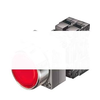 ILLUMINATED PUSHBUTTON METAL 1NO + INT. LED 24 V AC/DC CLEAR С ДЕРЖАТЕЛЕМ ВИНТ.ПОДСОЕДИНЕНИЕ