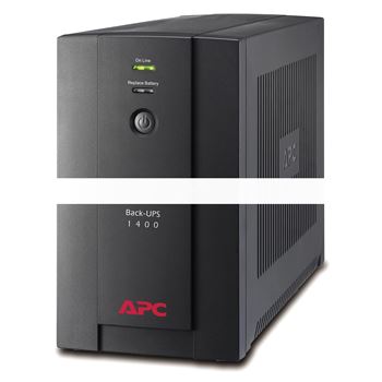 Источник бесперебойного питания  APC Back-UPS 1400VA, 230V, AVR, IEC Sockets