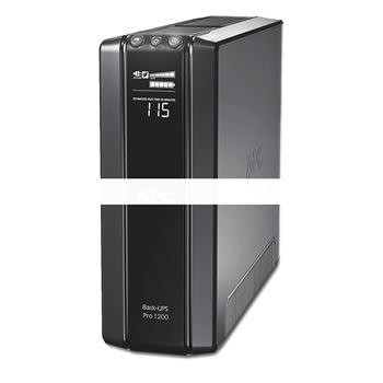 Источник бесперебойного питания Back-UPS Pro Line-Interactive 1200VA / 720W Towe, Schuko LCD Serial+USB (BR1200G-RS)