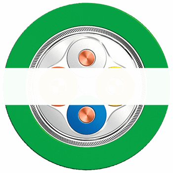 Кабель IE FC TP 2Х2 повыш прочности CAT5 I(PROFINET TYPE A) (20м)