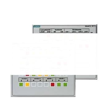 КНОПОЧНАЯ ПАНЕЛЬ PP17-I, ОТ 1 ДО 4 F-DI ДЛЯ КНОПОК ЭКСТРЕННОГО ОСТАНОВА, С КОММУНИКАЦИЯМИ PROFISAFE, 16 КЛАВИШ, 16 СВЕТОДИОД