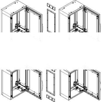 Комплект для соединения шкафов PLA10x4