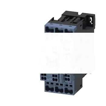 Контактор 3п AC-3 11кВт/400В 1НО+1НЗ AC(40-60Гц)/DC-катушка 24В 0.7-1.25 варистор типоразмер S0 пружинные клеммы для примене