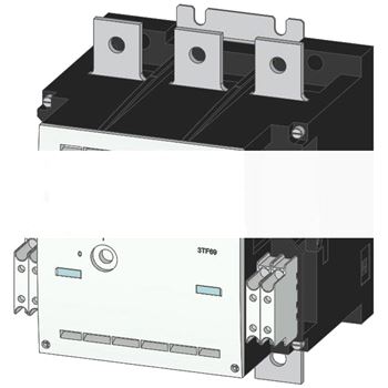 Контактор 3п AC-3 450квт 400/380V (1000V) 44 (4НО+4НЗ) 110-132V AC 50/60Гц W/O ограничитель перенапряжения IN силовая цепь т