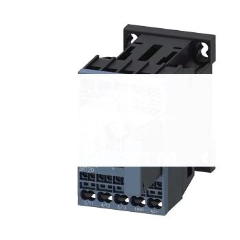 Контактор 3п AC-3 4кВт/400В 1НО 24 В DC типоразмер S00 пружинные клеммы монтаж на горизонтальной поверхности встроенный вари