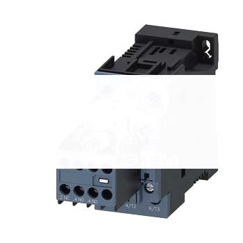Контактор 3п AC-3 7.5KW/400V 2NO+1NC с 3RH2911-1HA21 DC 24V с диодом типоразмер S0 винтовые клеммы