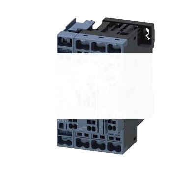 Контактор 4п AC-1 35A AC 230В 50/60Гц 4НО типоразмер S0 пружинные клеммы 1НО+1НЗ встроенные дополнительные контакты монтаж н