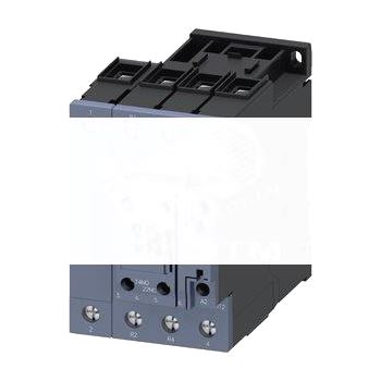 Контактор 4п AC-3 22кВт 48В AC 50/60Гц 2НО+2НЗ типоразмер S2 винтовые клеммы 1НО+1НЗ встроенные дополнительные контакты