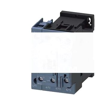 Контактор AC-1 26кВт/400В 40A 1S+1OE AC 24В 50Гц 4п 4S типоразмер S0 винтовые клеммы