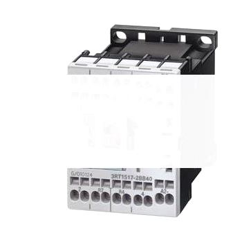 КОНТАКТОР, AC-3, 5,5КВТ/400 V, AC-1 20 A, AC 208 V, 50/60 ГЦ, 4-Х ПОЛЮСНЫЙ, 2НO+2НЗ, ТИПОРАЗМЕР S00, ПРУЖИННЫЕ ЗАЖИМЫ