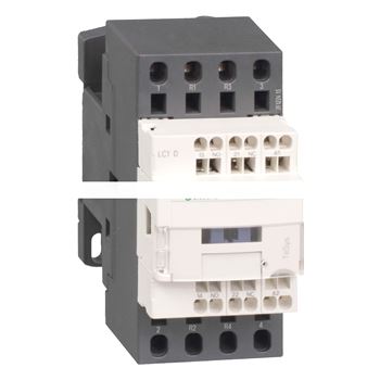 Контактор D 4P (2НО+2НЗ) АС1 25А НО+НЗ 24V DС 2.4 ВТ ограничитель перенапряжения