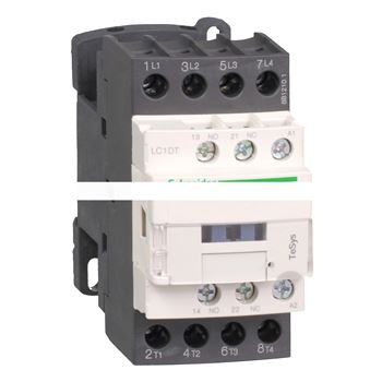 Контактор D 4P (4НО)АС1 20А НО+НЗ 220V 50/60 ГЦ присоединение кабелем с наконечником