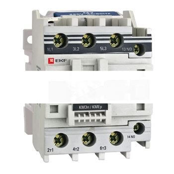 Контактор малогабаритный КМЭп 80А 24В DC 1NO 1NC PROxima