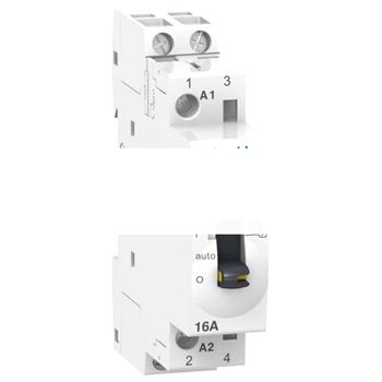 Контактор модульный iCT 16A 2НО 220В АС с ручным управлением