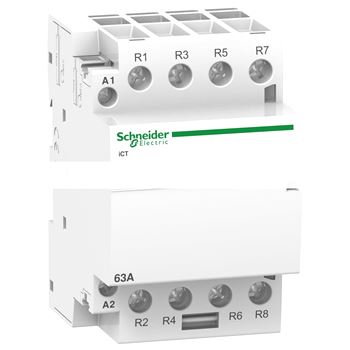 Контактор модульный iCT 63A 4НЗ 220/240В АС