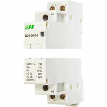 Контактор модульный ST-25-20/24